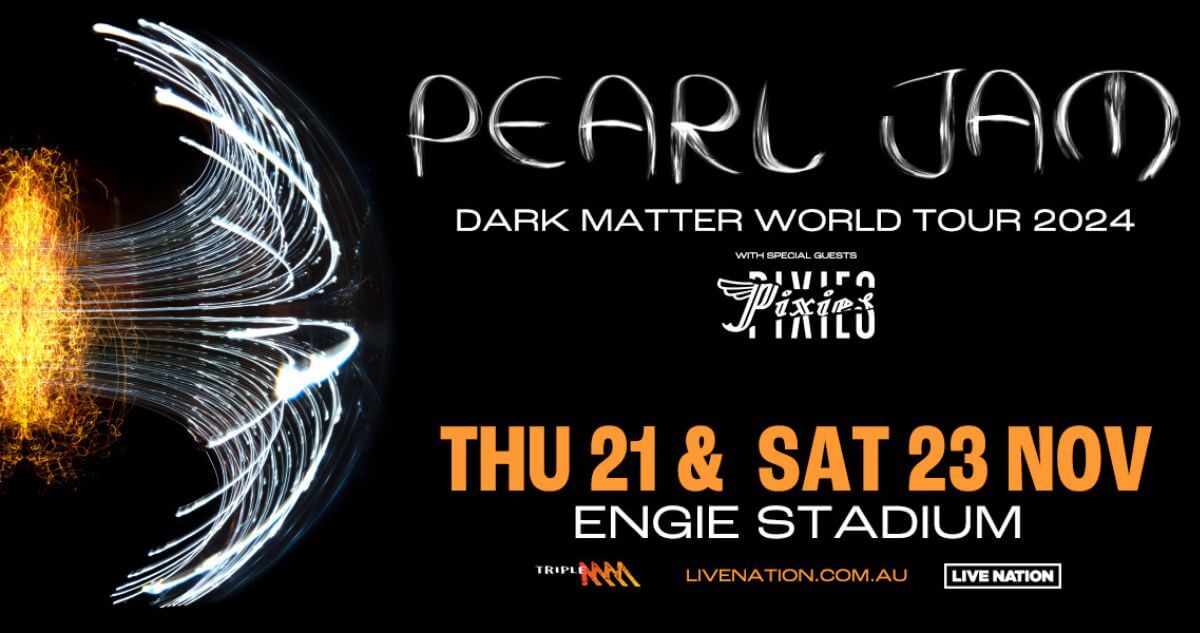 Pearl Jam Dark Matter Tour Sydney Olympic Park