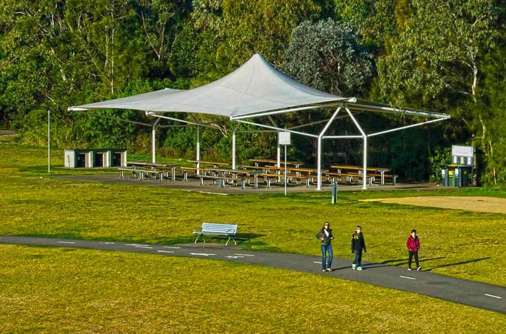 Twin Shade Sail, Bicentennial Park
